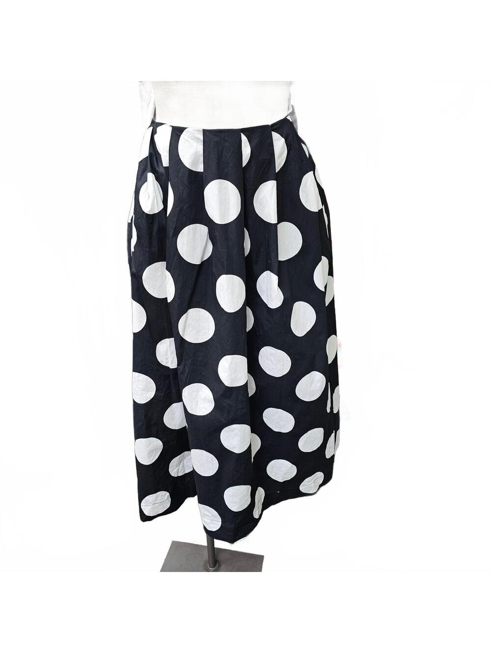 MaeveCotton Poplin Pleated Midi skirt Size XS - Picture 5 of 5